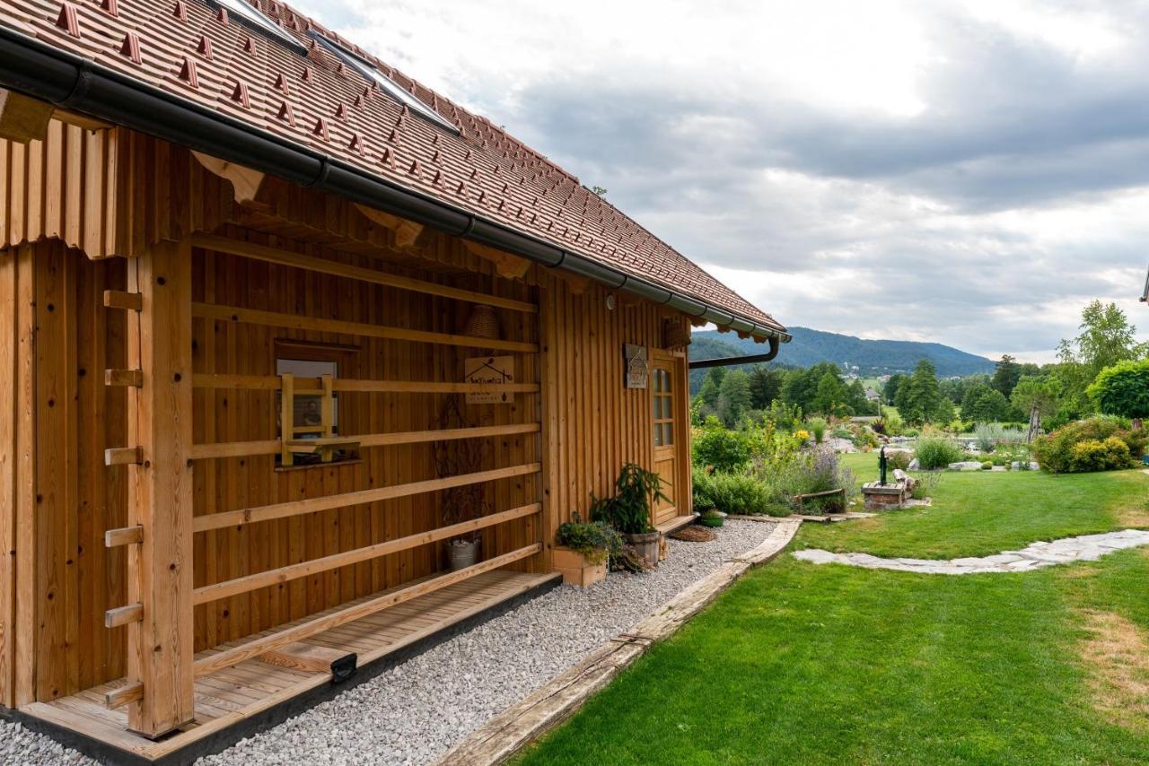 Glamping Happiness With Natural Pool Ribnica Exterior photo