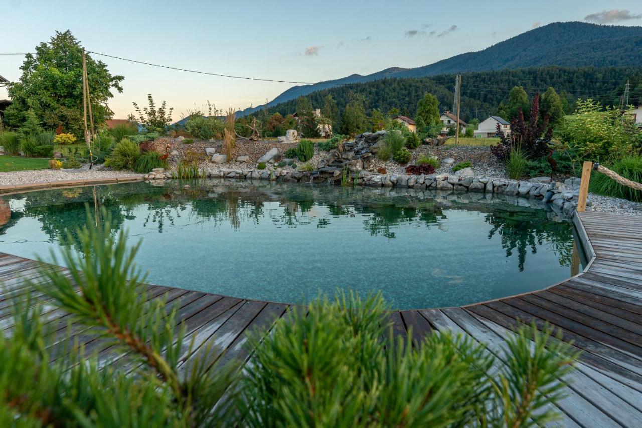 Glamping Happiness With Natural Pool Ribnica Exterior photo