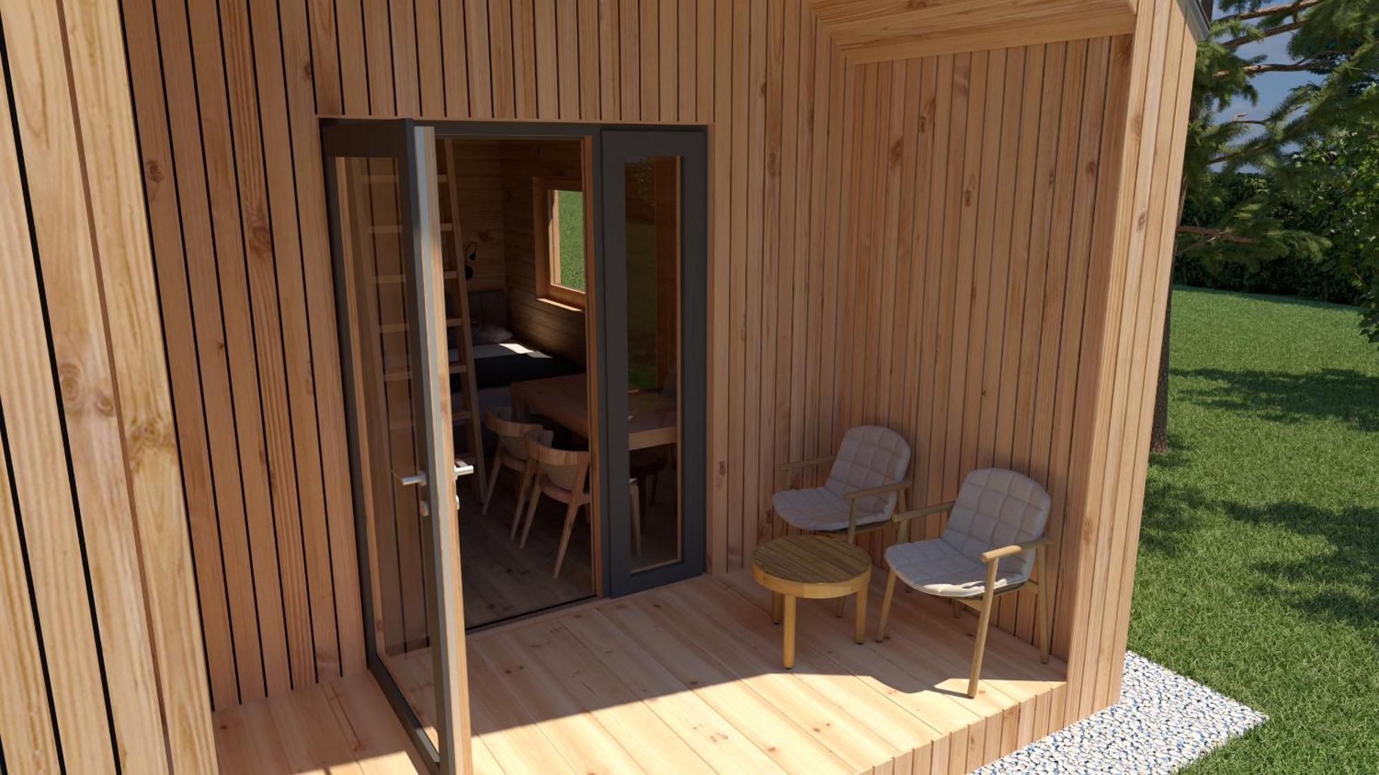 Glamping Happiness With Natural Pool Ribnica Exterior photo